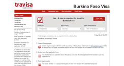 Desktop Screenshot of burkina-faso.travisa.com