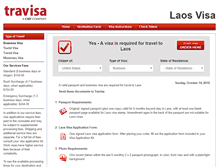 Tablet Screenshot of laos.travisa.com