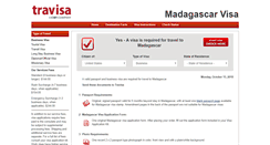 Desktop Screenshot of madagascar.travisa.com