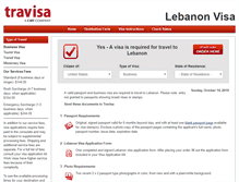 Tablet Screenshot of lebanon.travisa.com