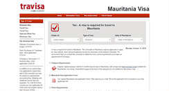 Desktop Screenshot of mauritania.travisa.com