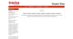 Desktop Screenshot of guam.travisa.com