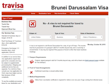 Tablet Screenshot of brunei-darussalam.travisa.com