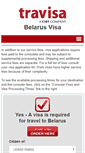 Mobile Screenshot of belarus.travisa.com