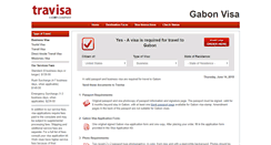Desktop Screenshot of gabon.travisa.com