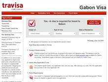 Tablet Screenshot of gabon.travisa.com