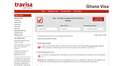 Desktop Screenshot of ghana.travisa.com