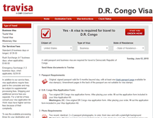 Tablet Screenshot of dr-congo.travisa.com