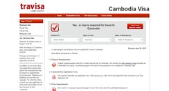Desktop Screenshot of cambodia.travisa.com
