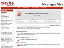 Tablet Screenshot of nicaragua.travisa.com