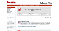 Desktop Screenshot of bulgaria.travisa.com
