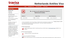 Desktop Screenshot of netherlands-antilles.travisa.com